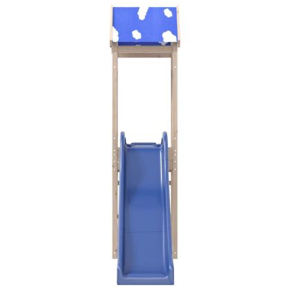 Комбинирано детско съоръжение за игра на открито, бор масив