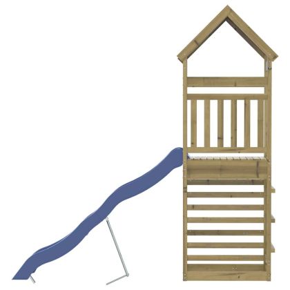 Комбинирано детско съоръжение за игра, импрегниран бор