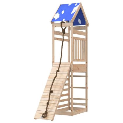 Комбинирано детско съоръжение за игра на открито, бор масив