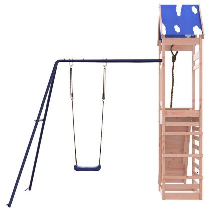 Комбинирано детско съоръжение, масивна дугласка дървесина