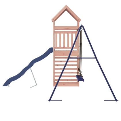 Комбинирано детско съоръжение, масивна дугласка дървесина