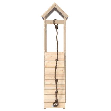 Комбинирано детско съоръжение за игра на открито, бор масив