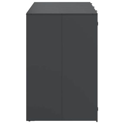 Контейнер за съхранение на 3 коша 340 x 77.5 x 115.5 см Стомана