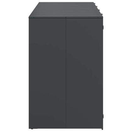 Контейнер за съхранение на 3 коша 340 x 77.5 x 115.5 см Стомана