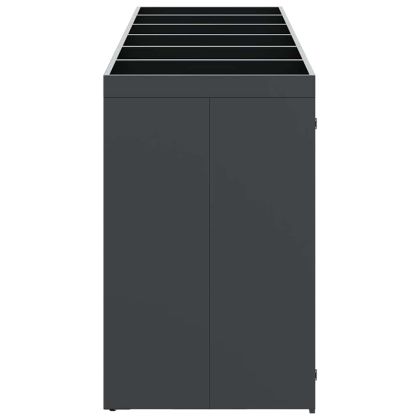 Контейнер за съхранение на 3 коша 340 x 77.5 x 115.5 см Стомана