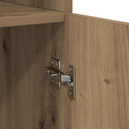 Висок шкаф Дъб 80 х 42,5 х 185 см Инженерно дърво