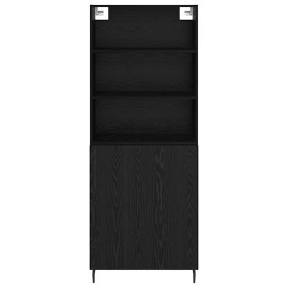 Висок шкаф Черния дъб 69,5 x 34 x 180 см