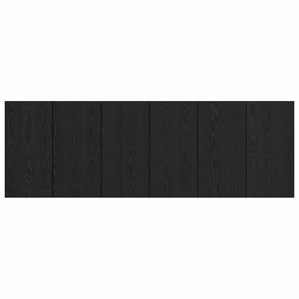 Табла с шкаф с чекмедже 3 pcs Черния дъб Инженерно дърво