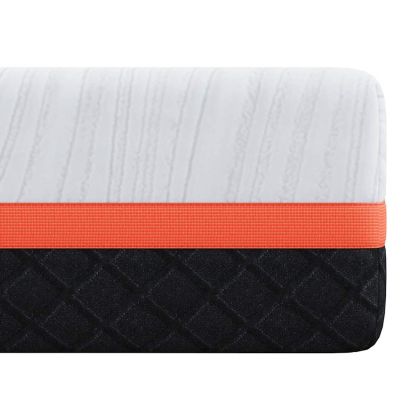 Матрак Бяло и сиво 120 x 200 cm Жакардова материя