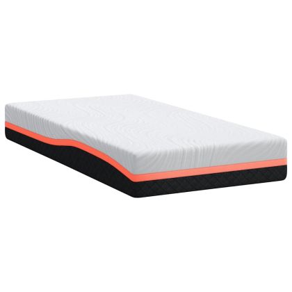 Матрак Бяло и сиво 120 x 200 cm Жакардова материя