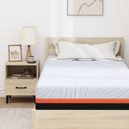 Матрак Бяло и сиво 120 x 200 cm Жакардова материя