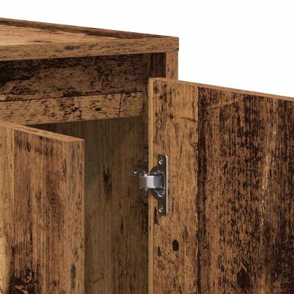 Служебен шкаф Старо дърво 120 x 41 x 75 см Инженерно дърво