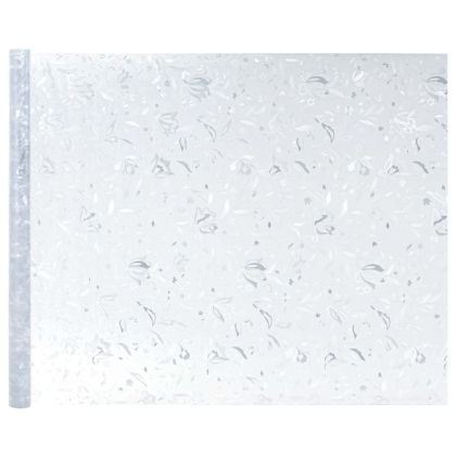 Статично прозорчно фолио Шаблон с цветя 90 x 500 cm ПВЦ