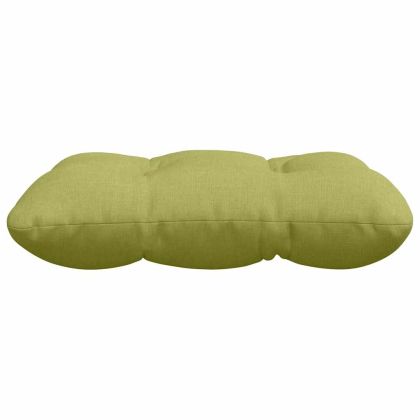 Възглавници за седалки 4 pcs Светло зелено 40 x 40 x 12 см