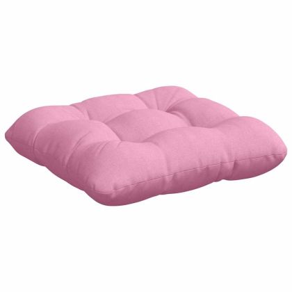 Възглавници за седалки 4 pcs Розово 40 x 40 x 12 см текстил
