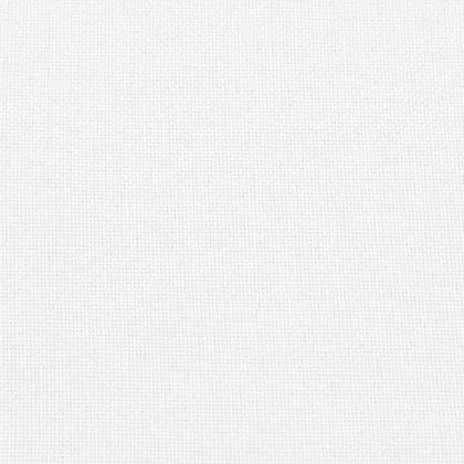 Възглавници за седалки 4 pcs Бяло 40 x 40 x 6 cm текстил