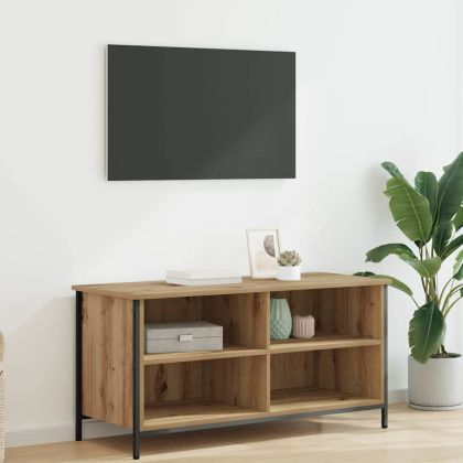 ТВ шкаф 100 x 40 x 50 cm Дъб Инженерна дървесина