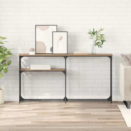 Конзолнамаса Дъб 145 x 22,5 x 75 см Инженерно дърво