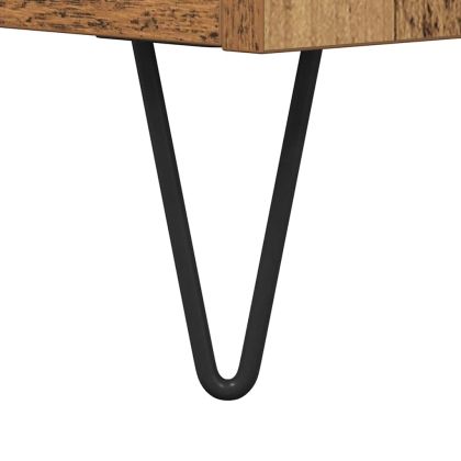 ТВ шкаф с чекмедже Старо дърво 150 x 36 x 30 см Инженерно дърво