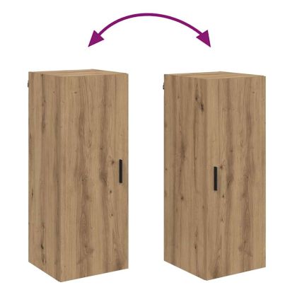 Стенен шкаф Дъб 34,5 x 34 x 90 см Инженерно дърво