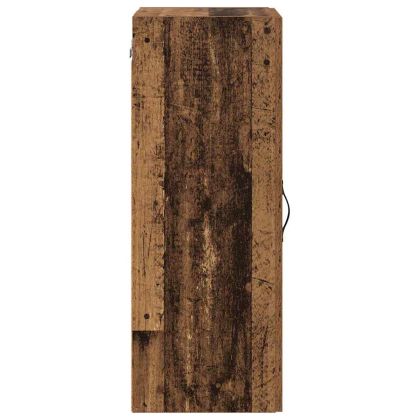 Стенен шкаф Старо дърво 34,5 x 34 x 90 см Инженерно дърво