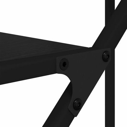 Рафт за книги Черния дъб 91 x 36 x 176 см Инженерно дърво