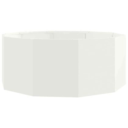 Кашпа Бяло 90 x 90 x 35 см Стомана