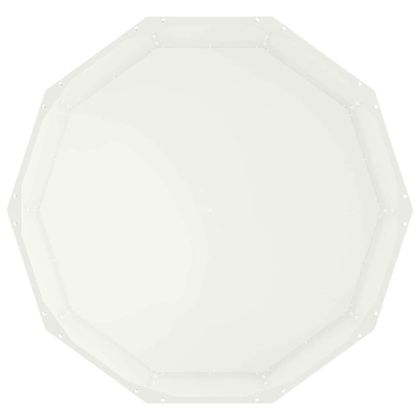Кашпа Бяло 90 x 90 x 35 см Стомана