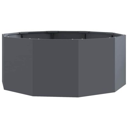 Кашпа Антрацит 90 x 90 x 35 см Стомана