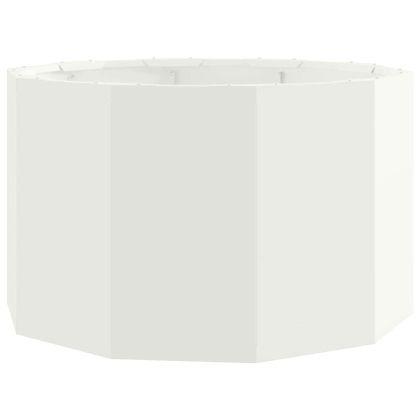 Кашпа Бяло 60 x 60 x 35 cm Стомана