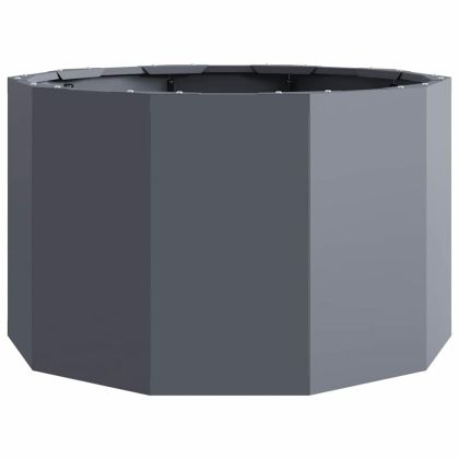 Кашпа Антрацит 60 x 60 x 35 cm Стомана