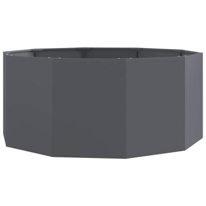 Кашпа Антрацит 120 x 120 x 50 см Стомана