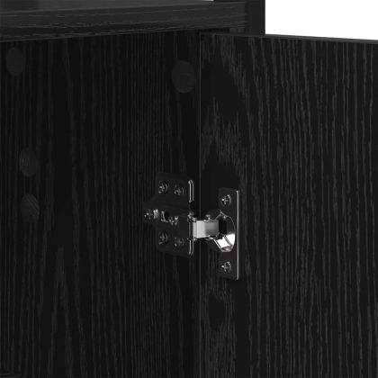 Шкаф за книги Черния дъб 40 x 24 x 161 см Инженерно дърво