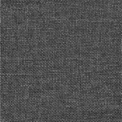 Леглова рамка с тапицирана гръбна част Тъмен сив 150 x 200 cm