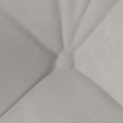 Възглавници за седалки 4 pcs Светлосиво 40 x 40 cm