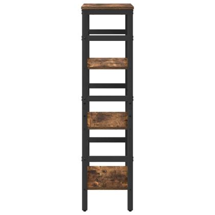 Рафт за книги Димян дъб 40 х 29,5 х 115 см Инженерно дърво