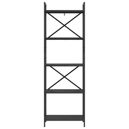 Рафт за книги 5 нива 56 x 34 x 171 см Инженерна дървесина