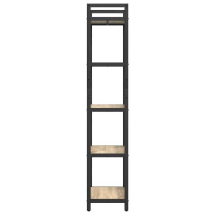 Рафт за книги 5 нива 56 x 34 x 171 см Инженерна дървесина