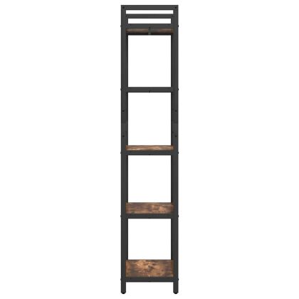 Рафт за книги 5 нива 56 x 34 x 171 см Инженерна дървесина