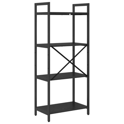 Рафт за книги 4 нива 56 x 34 x 133,5 см Инженерна дървесина