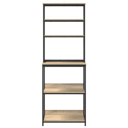 Кухненски рафт Сонома дъб 60 x 40 x 168 см Инженерно дърво