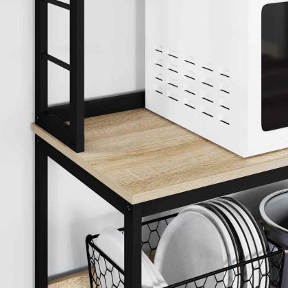 Кухненски рафт Сонома дъб 60 x 40 x 168 см Инженерно дърво