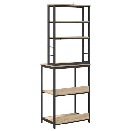 Кухненски рафт Сонома дъб 60 x 40 x 168 см Инженерно дърво