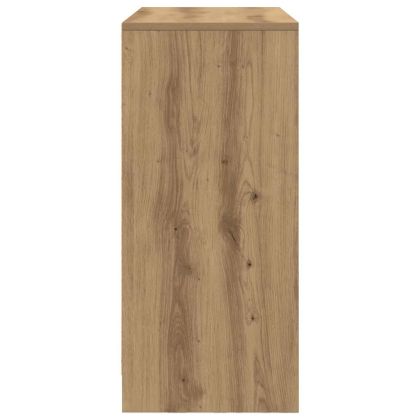 Бюфет с чекмеджета, дъб артизан 80x34x76 см Инженерна дървесина