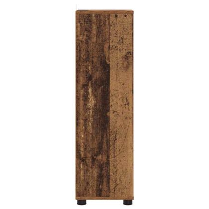Шкаф за баня Старо дърво 30,5 x 30 x 101 см Инженерно дърво