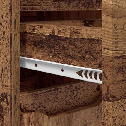 Шкаф за баня Старо дърво 30,5 x 30 x 101 см Инженерно дърво