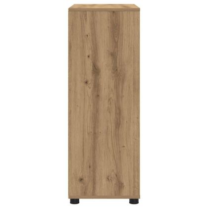 Шкаф за баня с рафт Дъб 72,5 x 36,5 x 100 см Инженерно дърво