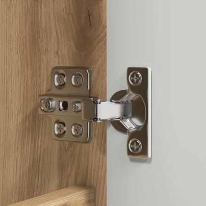 Шкаф с огледало за баня Дъб 60 x 20 x 60 cm Инженерно дърво