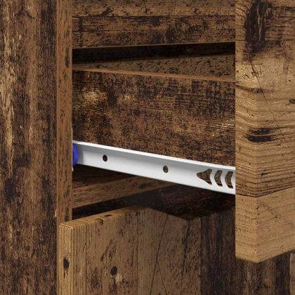 Служебен шкаф Старо дърво 100 x 30 x 65,6 Инженерно дърво