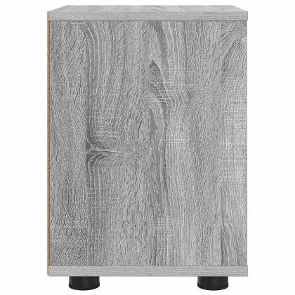 Нощни маси 2 pcs Сив Сонома 30,5 x 30 x 43 см Инженерно дърво